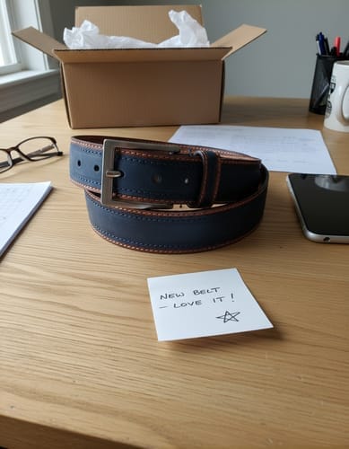 Customer photo review of Nubuck Originale Belt