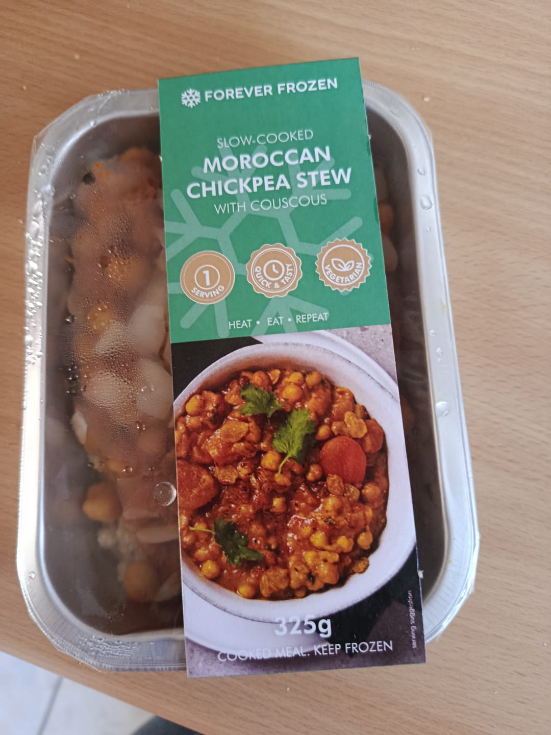 Customer photo review of Slow-Cooked Moroccan Chickpea Stew with Couscous