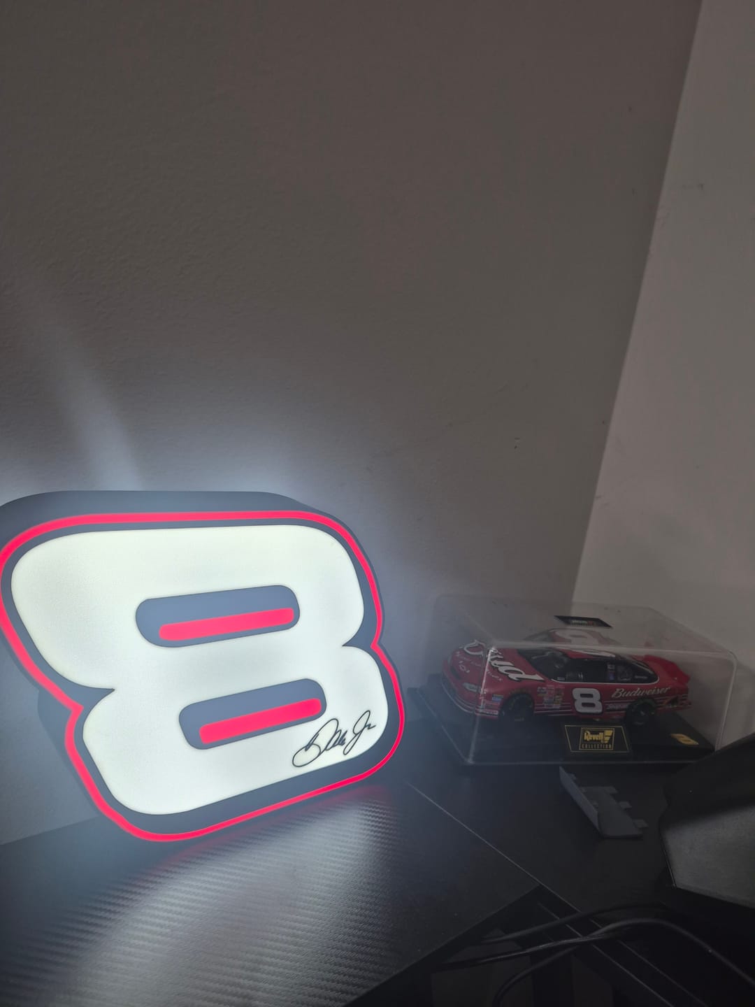 Customer photo review of Dale Jr. LED Signs