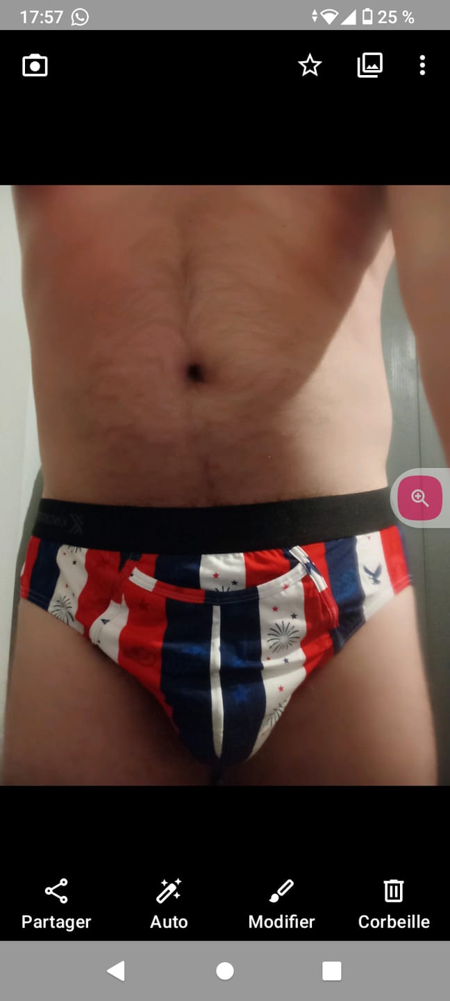 Customer photo review of 【Pre-Order】 Classic Soft Brief（Horizontal Fly)-Liberty Lineup