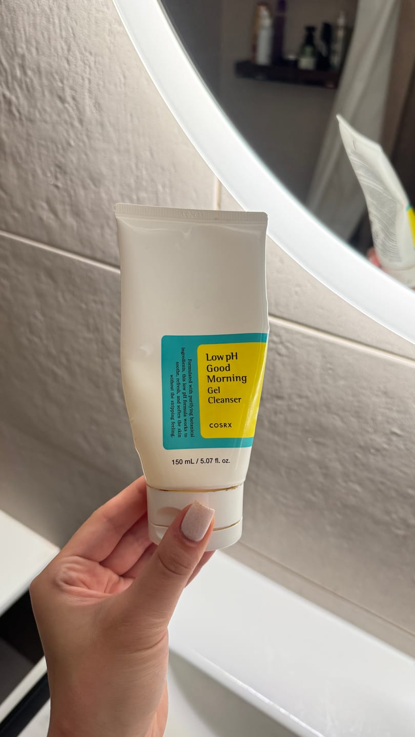 Customer photo review of Maiga sejas mazgāšanas želeja COSRX Low pH Good Morning Gel Cleanser