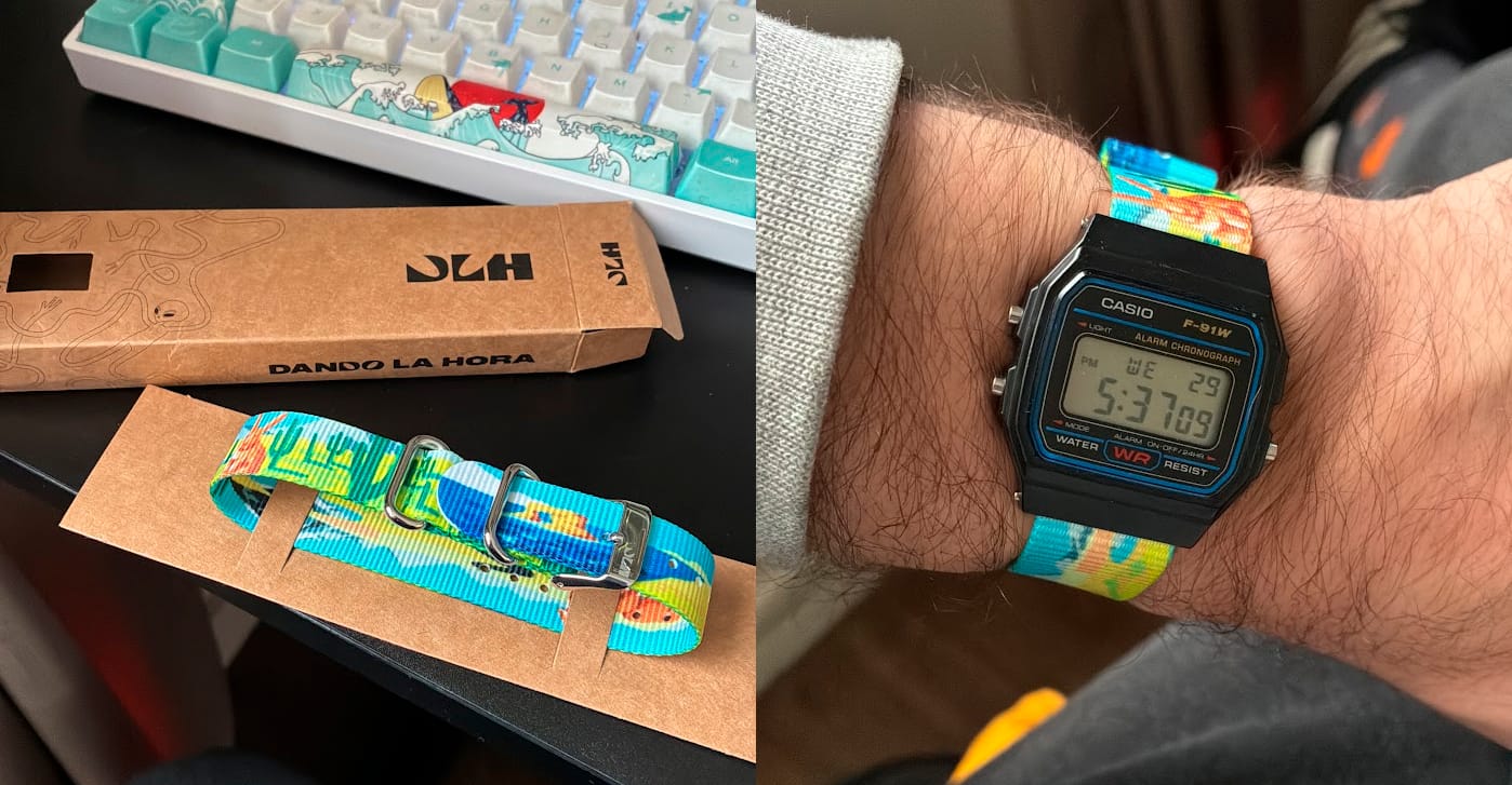 Customer photo review of Correa Dando La Hora Colección Naturaleza Chilena [Norte]