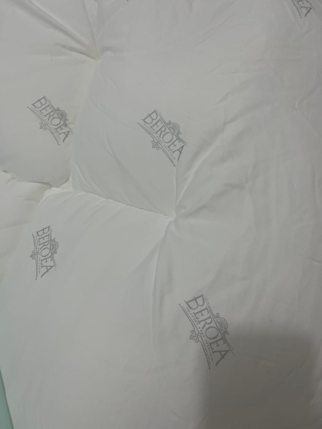 Customer photo review of Ultimate Comfort Luxury Beroea Mattress Topper 12 cm