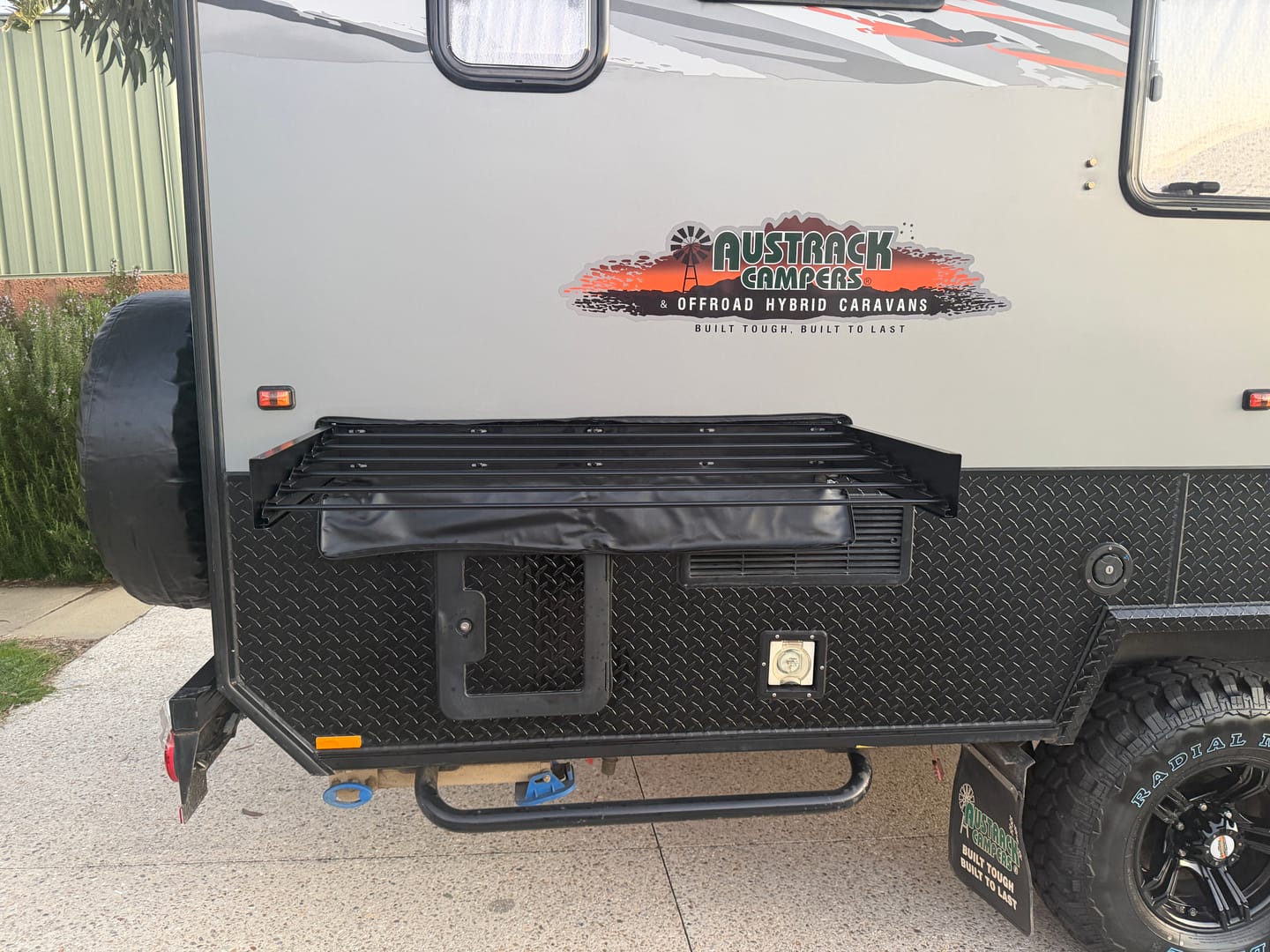 Customer photo review of Caravan Wall Mounted Drying Rack - Foldable Indoor and Outdoor
