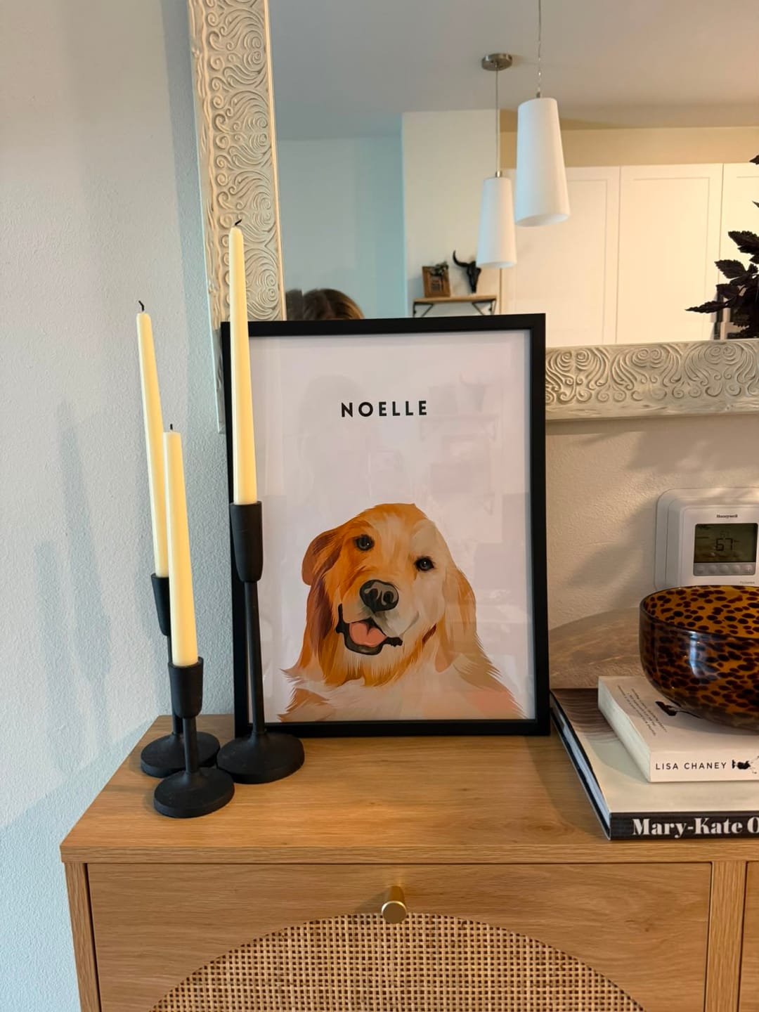 Customer photo review of Custom Classic Pet Portrait