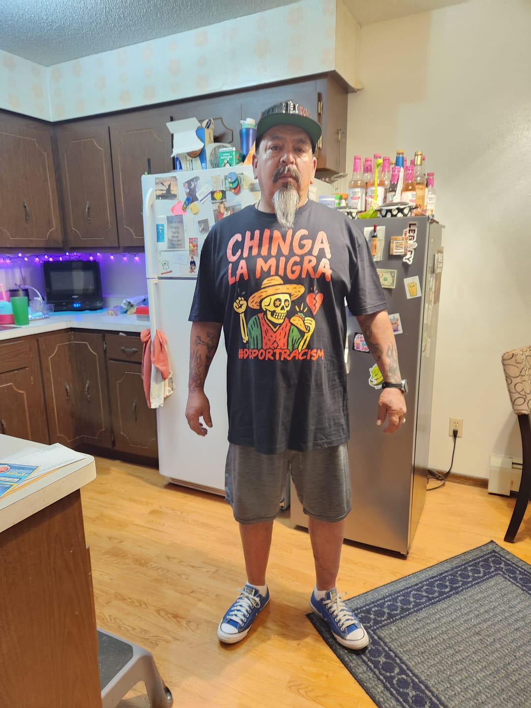 Customer photo review of Chinga La Migra OG T-Shirt