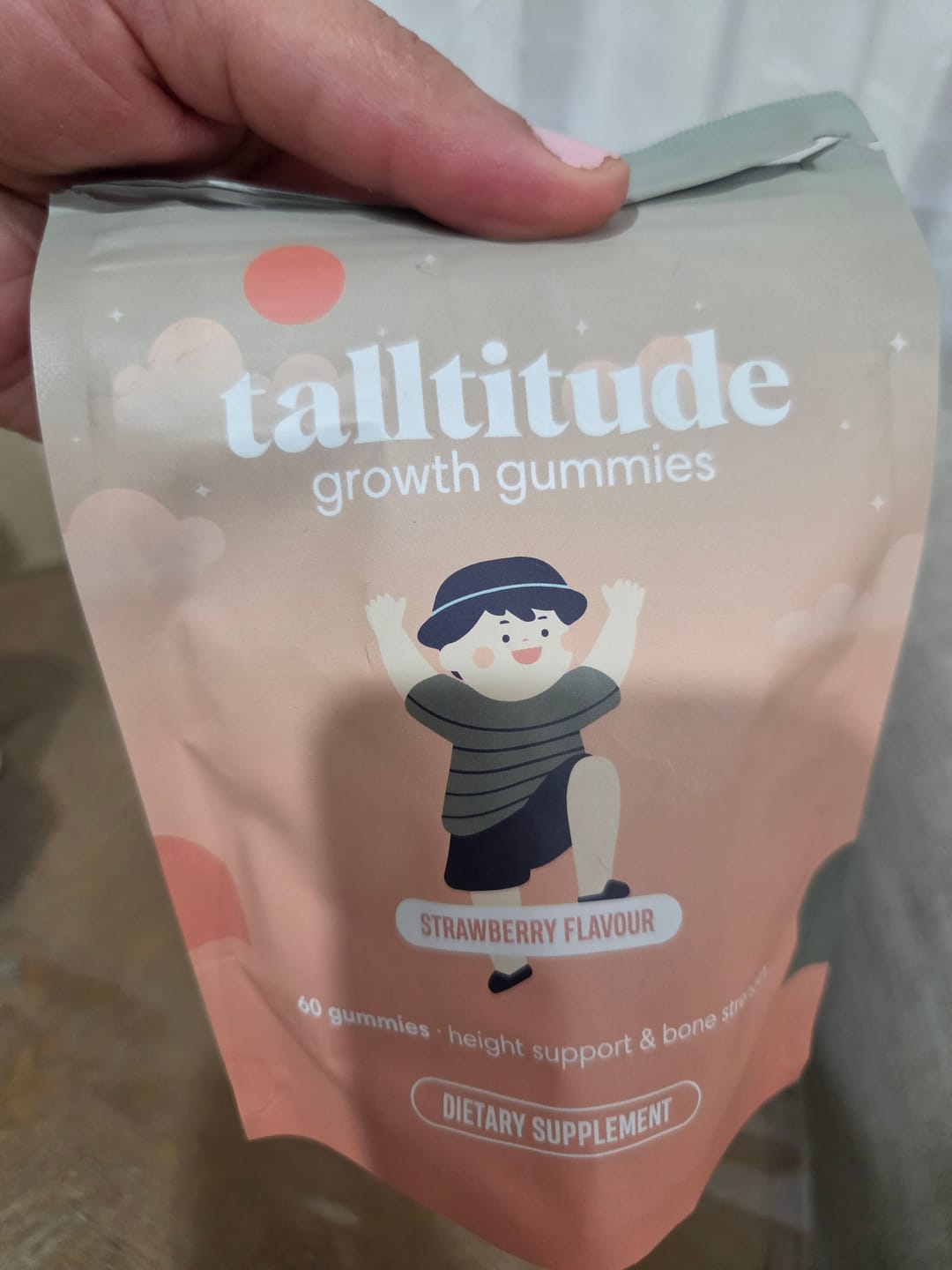 Customer photo review of Growth Gummies