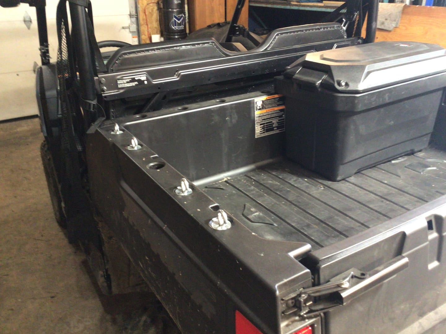 Customer photo review of 2" Tie Down Anchors (6PCS/ Set) for Polaris Ranger/ General