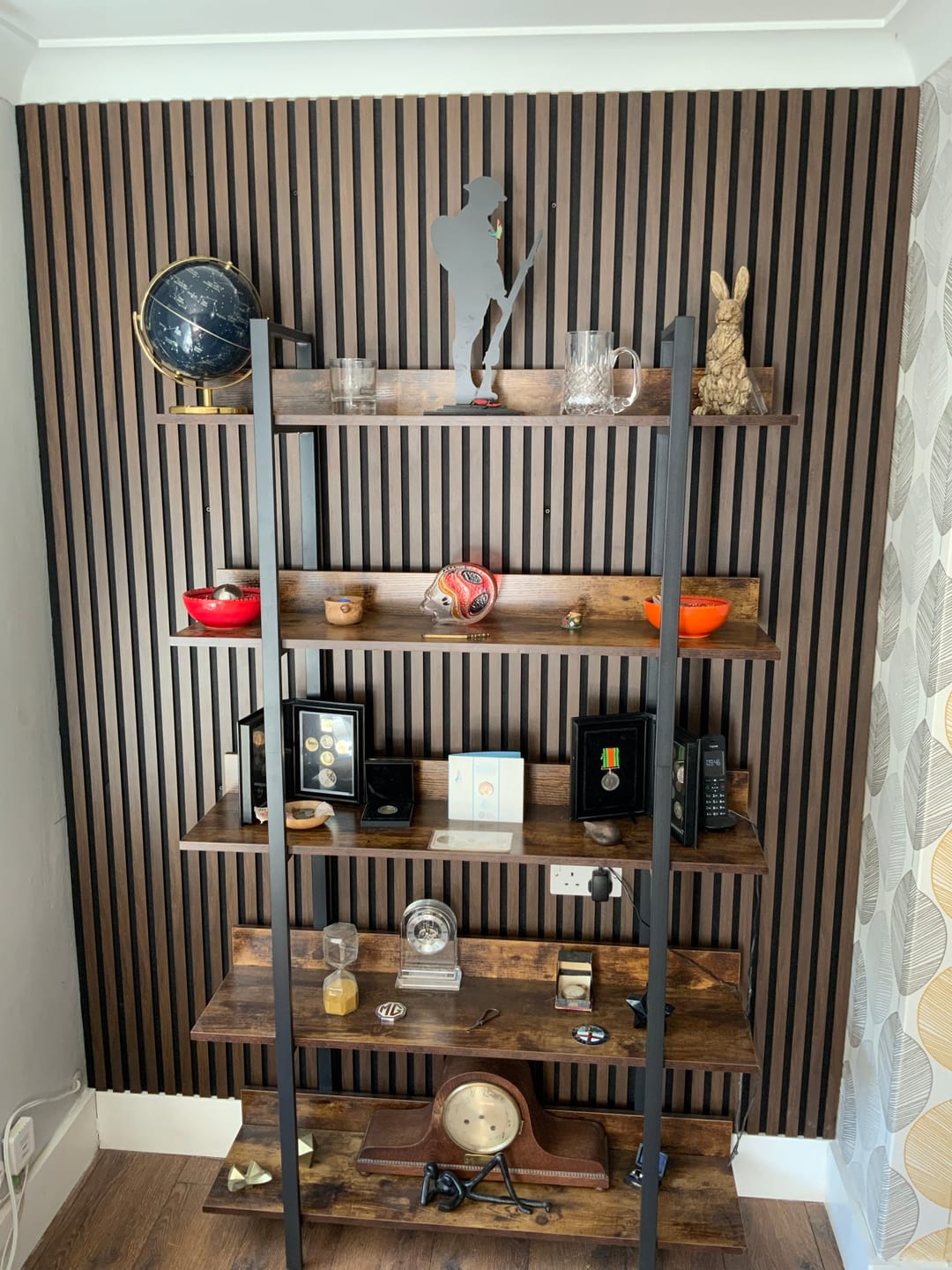 Customer photo review of Premium 3 Sided Wall Panels - 240cm x 60cm (Multiple Colours)