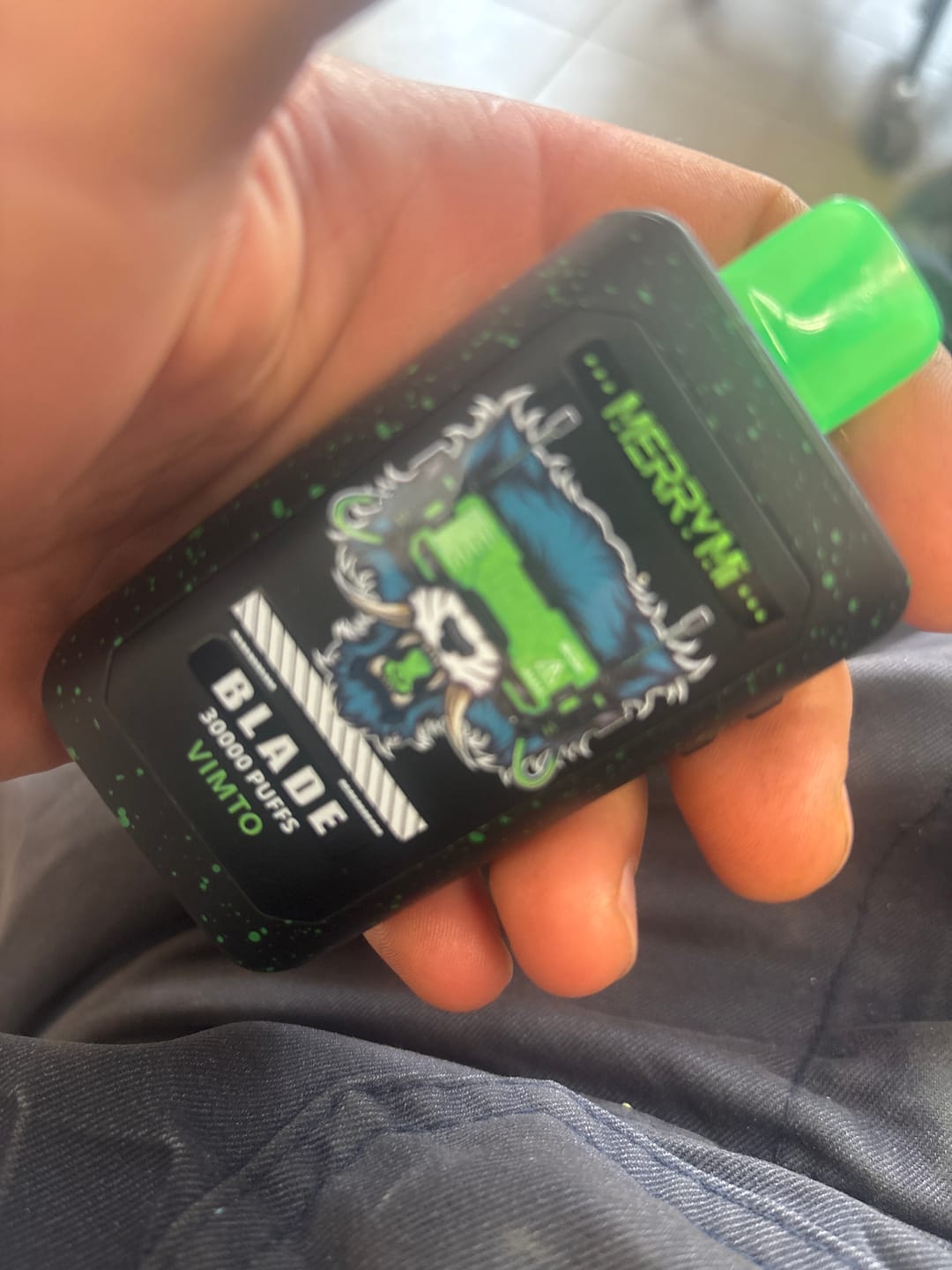 Customer photo review of Jednorazówki MERRYMI Blade 30K Buchów - E papieros 5%