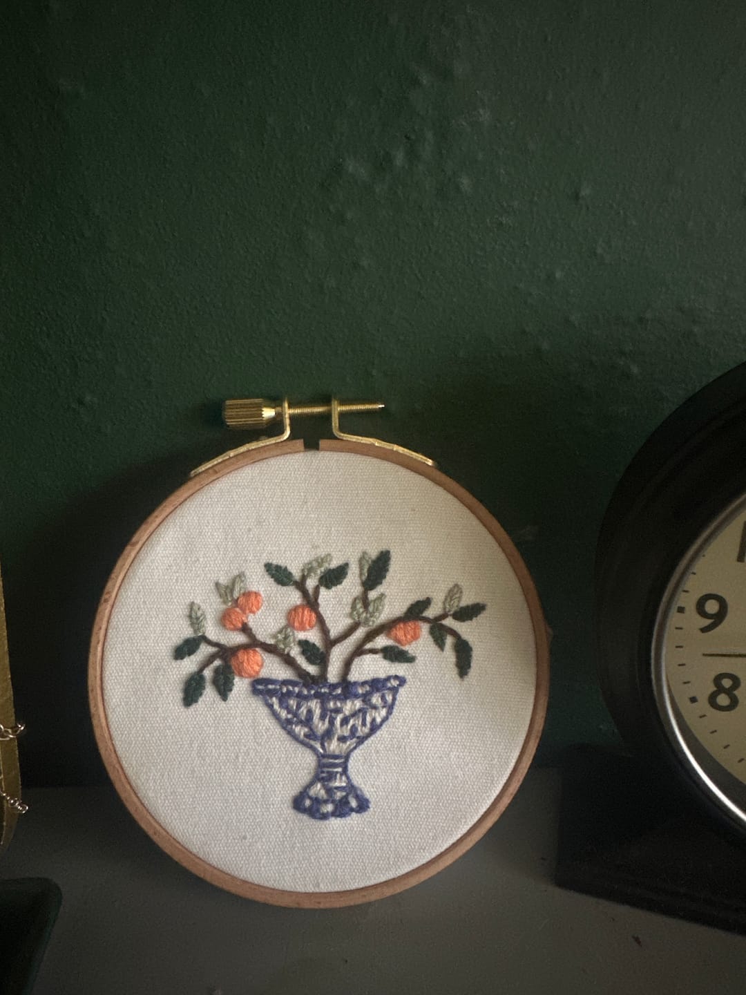 Customer photo review of Italian Vase Embroidery Kit
