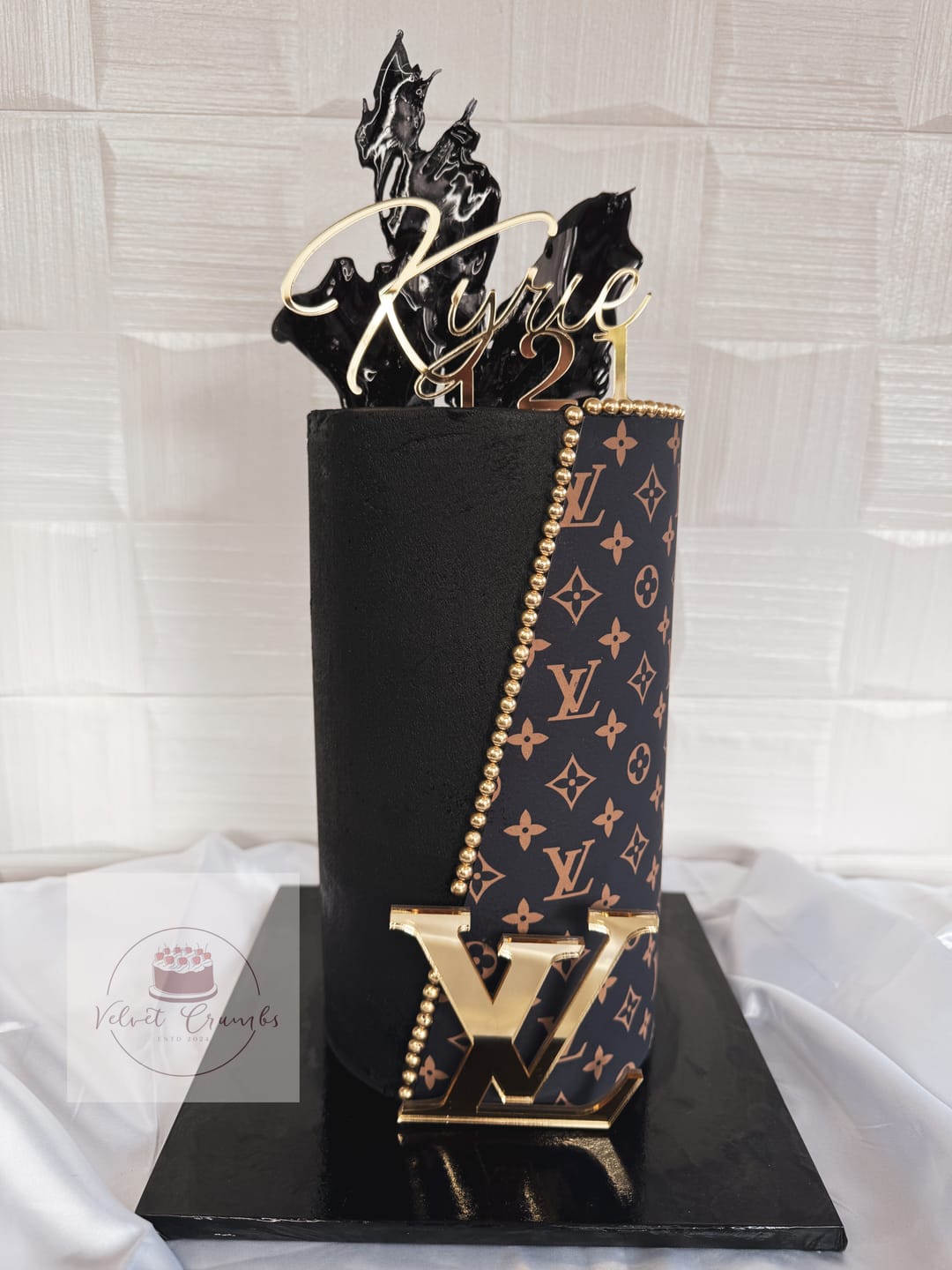 Customer photo review of A3 Rectangle Custom Edible Icing Image