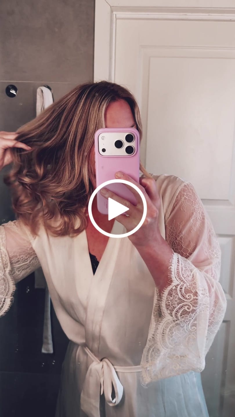 Customer video review of Heatless Curls in Mulberry Silk