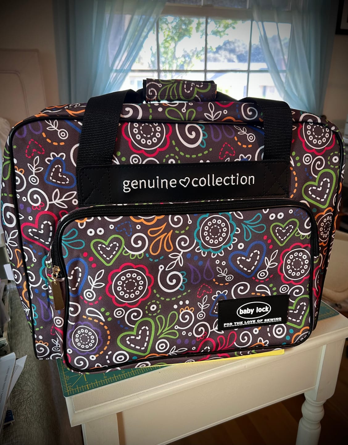 Customer photo review of Baby Lock Genuine Collection Machine Tote