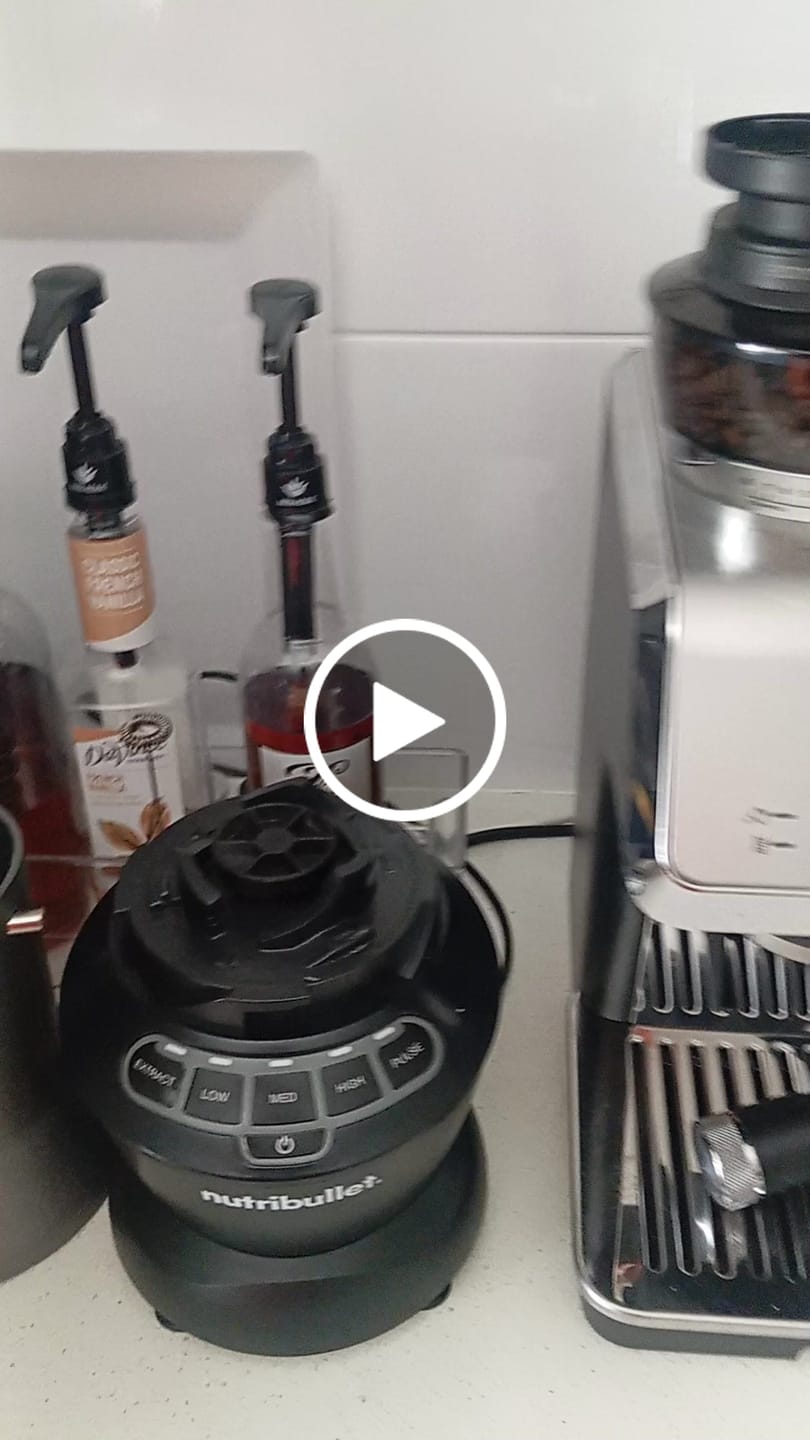 Customer video review of Hazelnut Coffee Syrup