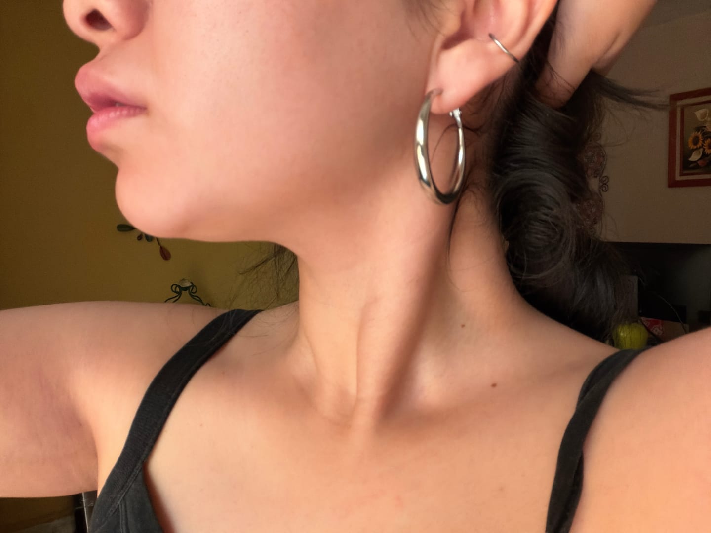 Customer photo review of Aretes Liri Plata