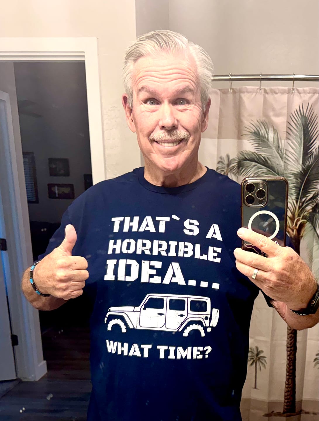 Customer photo review of Adventure Time T-Shirt