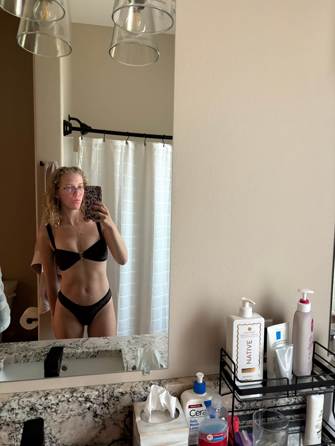 Customer photo review of BRIDGET Jungle Princess Bikini Top