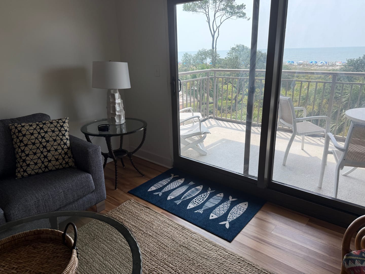 Customer photo review of Machine Washable - A Fish Tale Rug