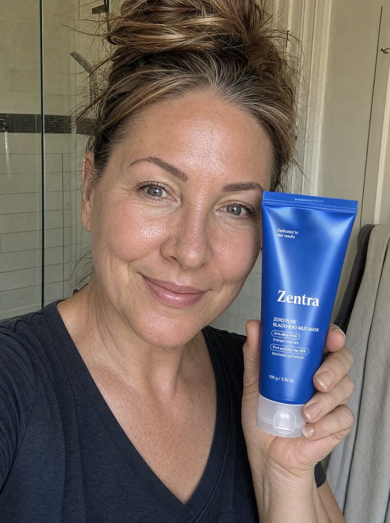 Customer photo review of mud mask