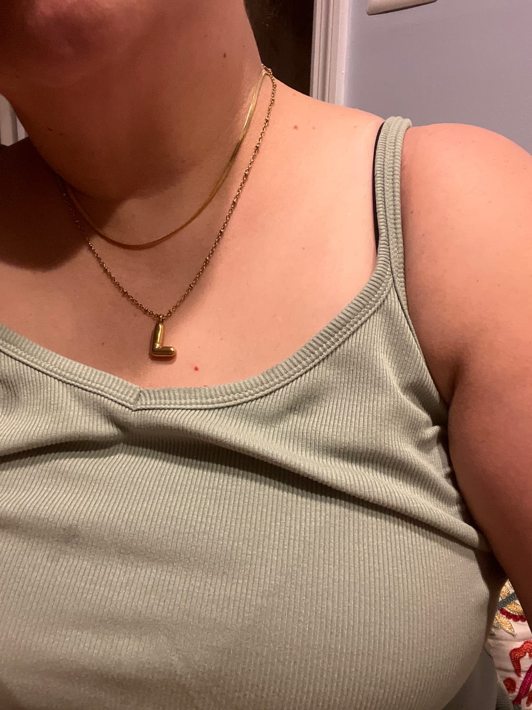Customer photo review of Chelsea Herringbone Necklace (Bundle)