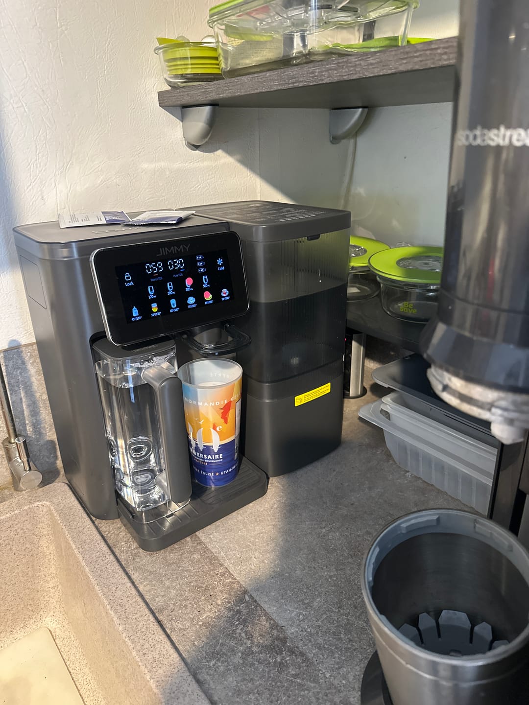 Customer photo review of R9 Pro Smart Countertop Reverse Osmosis Water Purifier