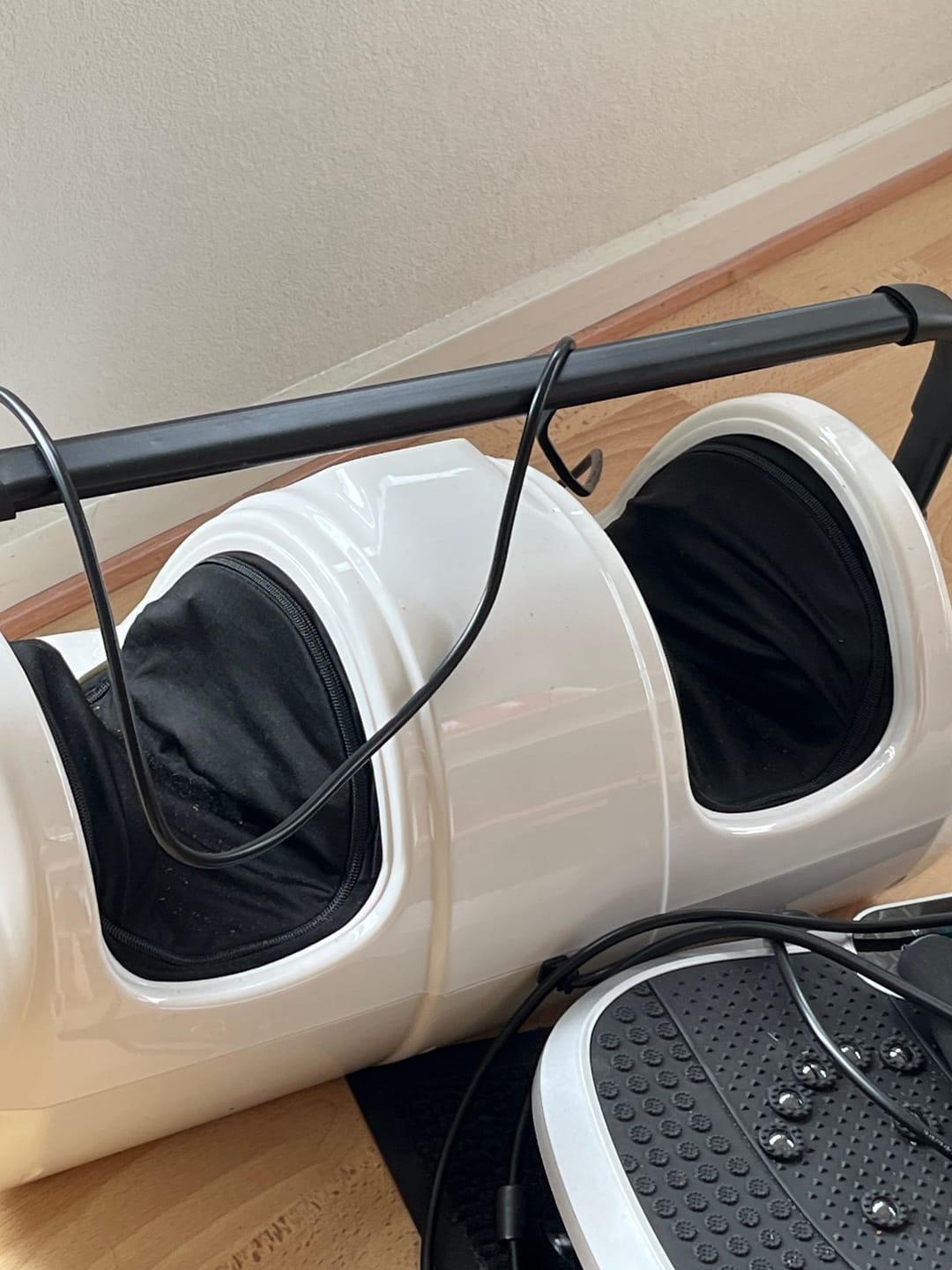 Customer photo review of Fod- og lægmassageapparat med fjernbetjening
