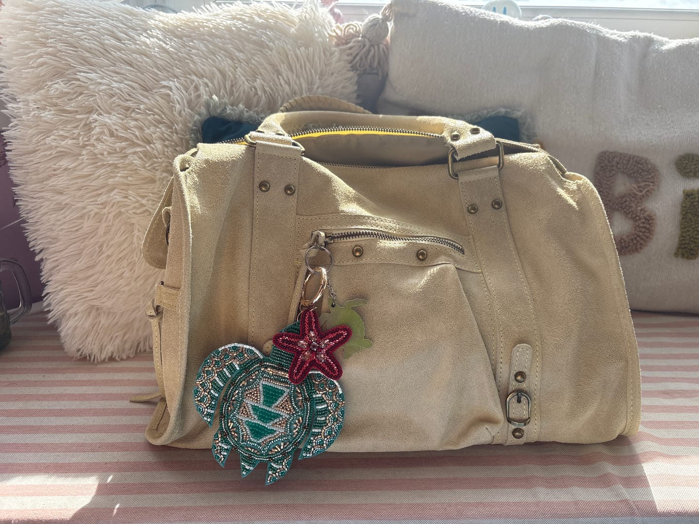 Customer photo review of It girl bag butter yellow