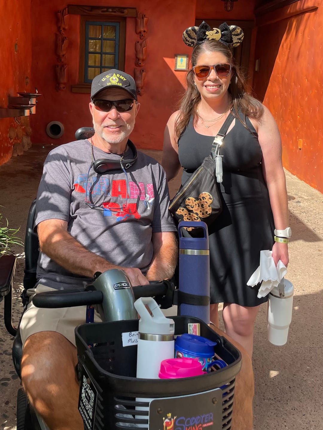 Customer photo review of Multiday Mobility & ECV Foldable Travel Scooter Rental 300 Pound Capacity (3 or more days)
