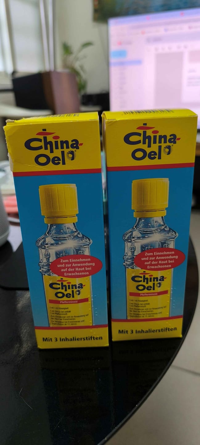 Customer photo review of 百靈油 China Oel 純薄荷精油三效合一液態 100ml / 25ml