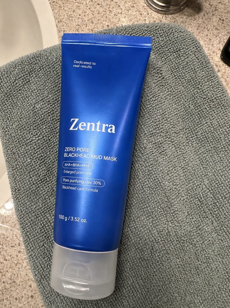 Customer photo review of mud mask