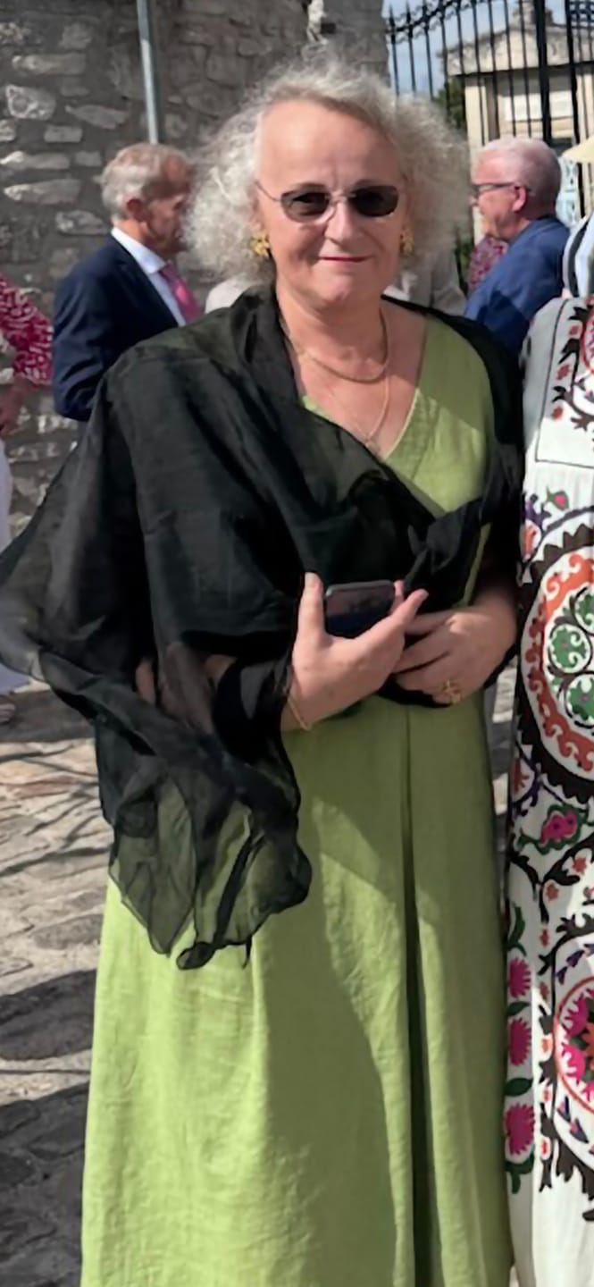 Customer photo review of Robe Louison - lin vert pomme