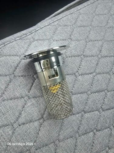 Customer photo review of Calviro SafeCatch™ Wastafelstop