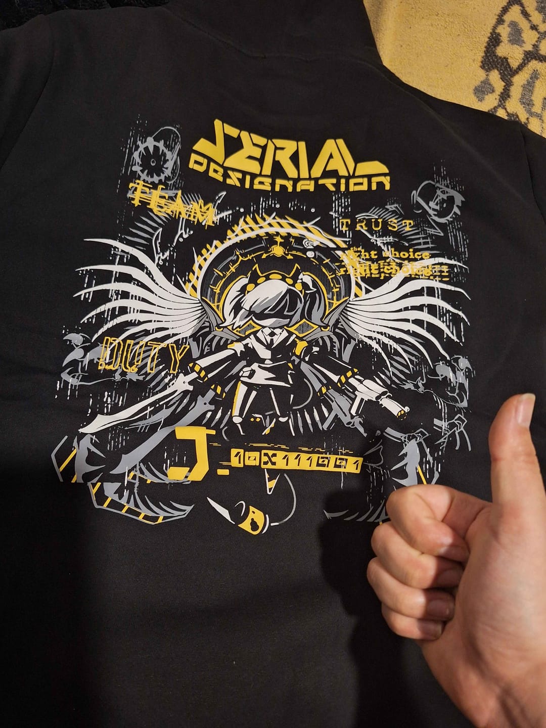 Customer photo review of J Hoodie