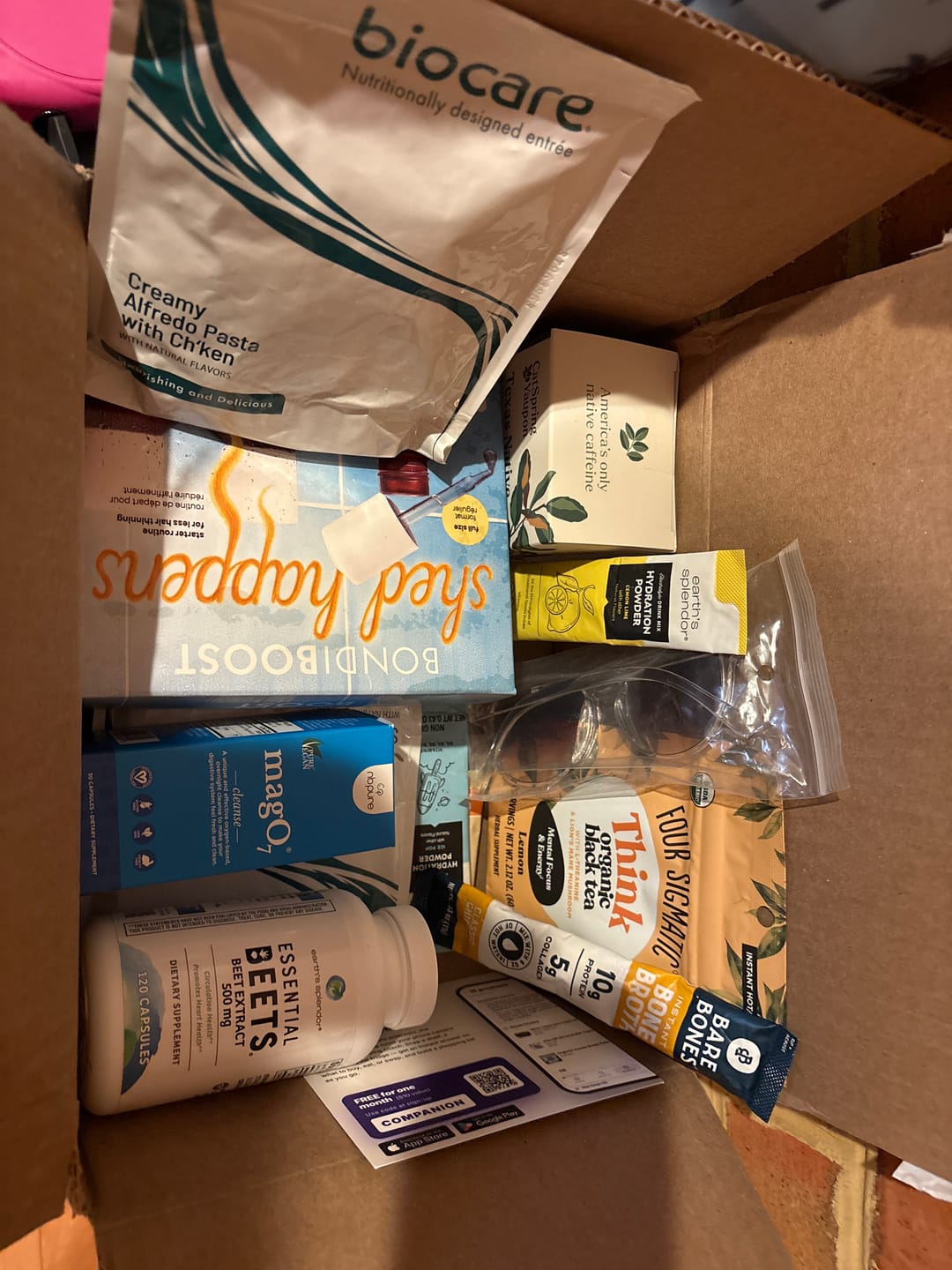 Customer photo review of My Companion Box, GLP1 Support Subscription Box