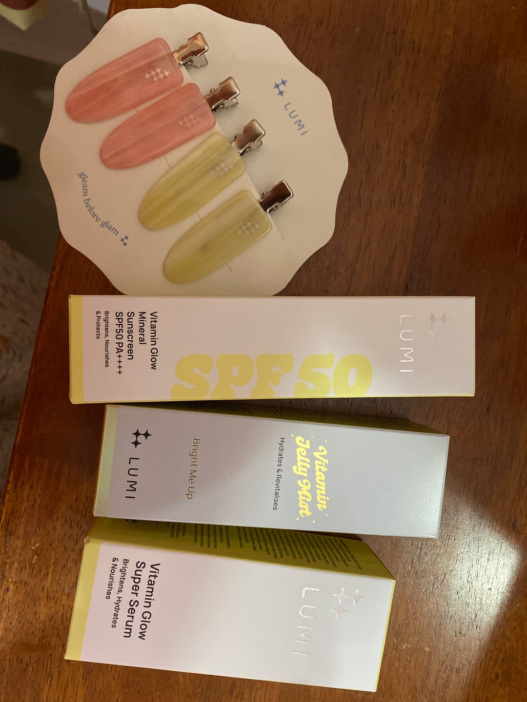 Customer photo review of Bright Me Up Vitamin Jelly Mist