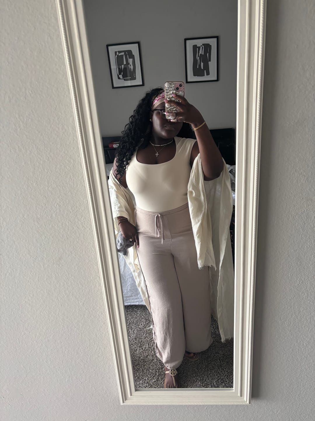 Customer photo review of Aloha Pearl and Gold Choker (Bundle)