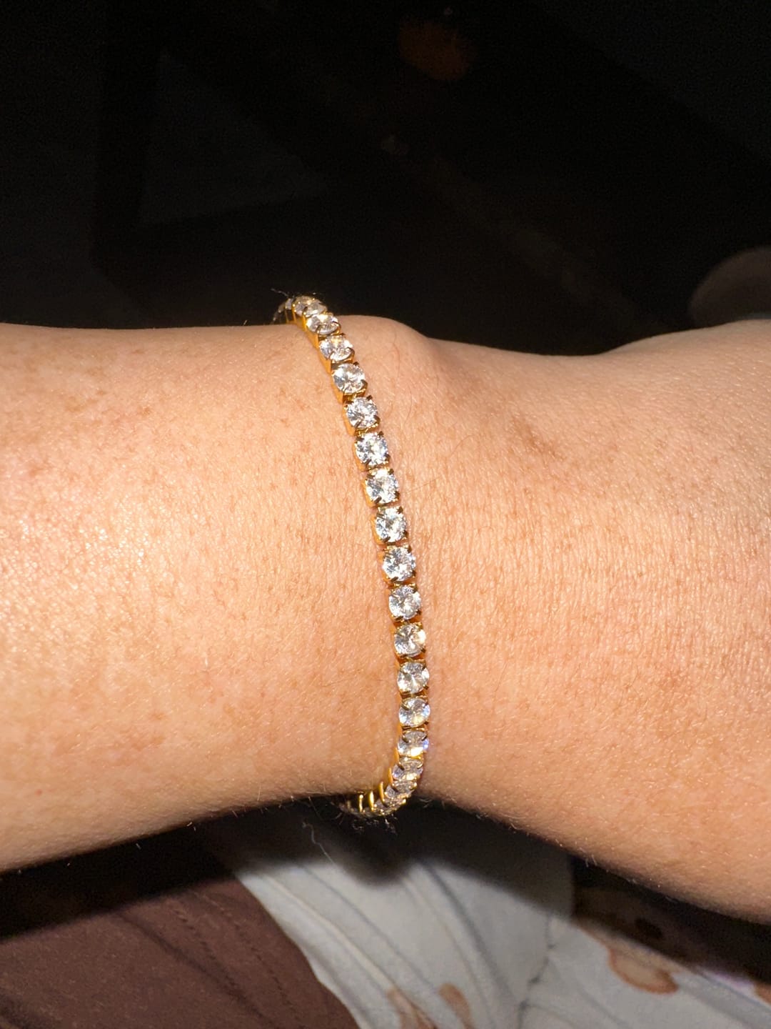 Customer photo review of Tennis Bracelet