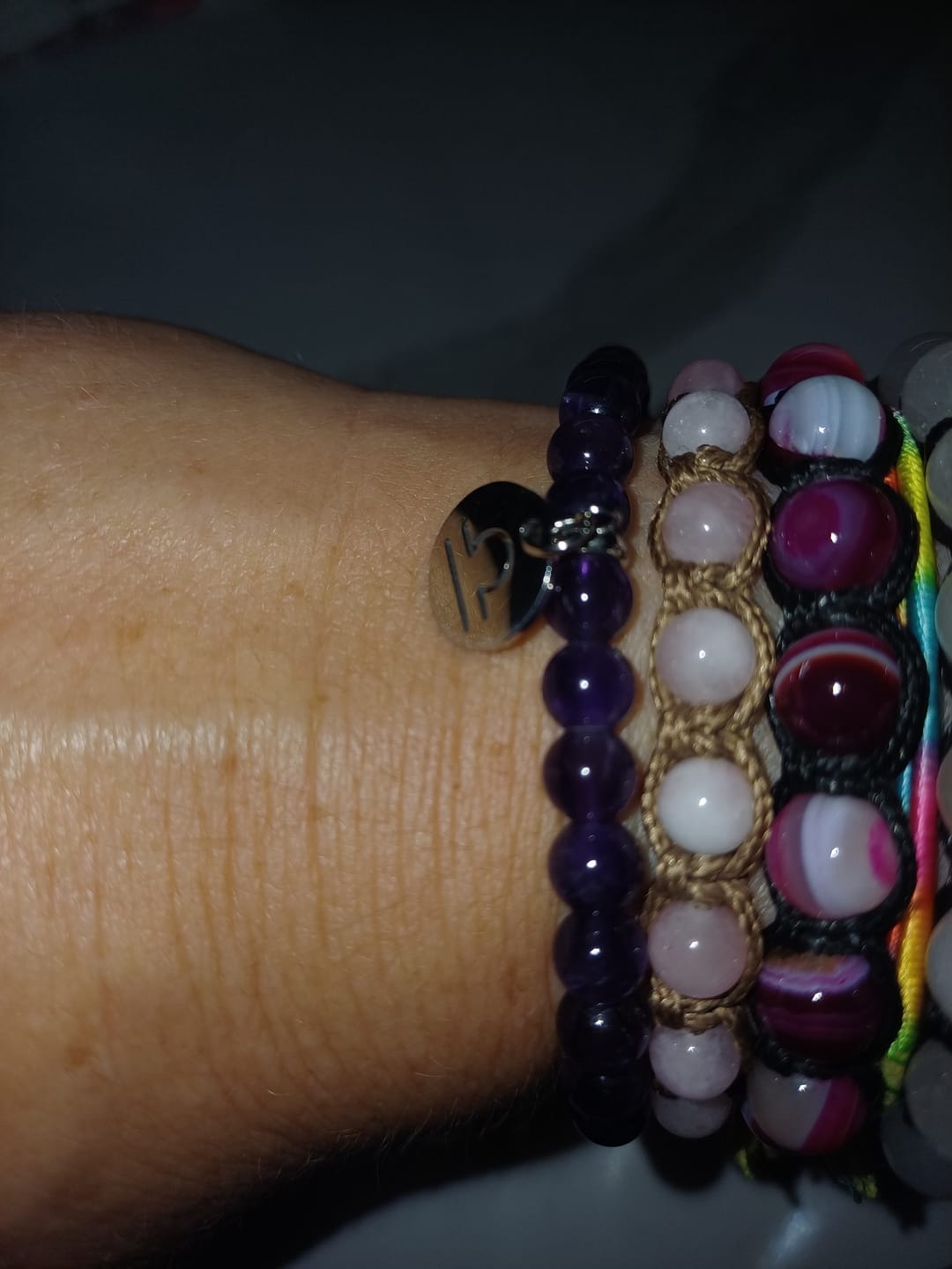 Customer photo review of Bracciale Saturno Alchimia da 6mm