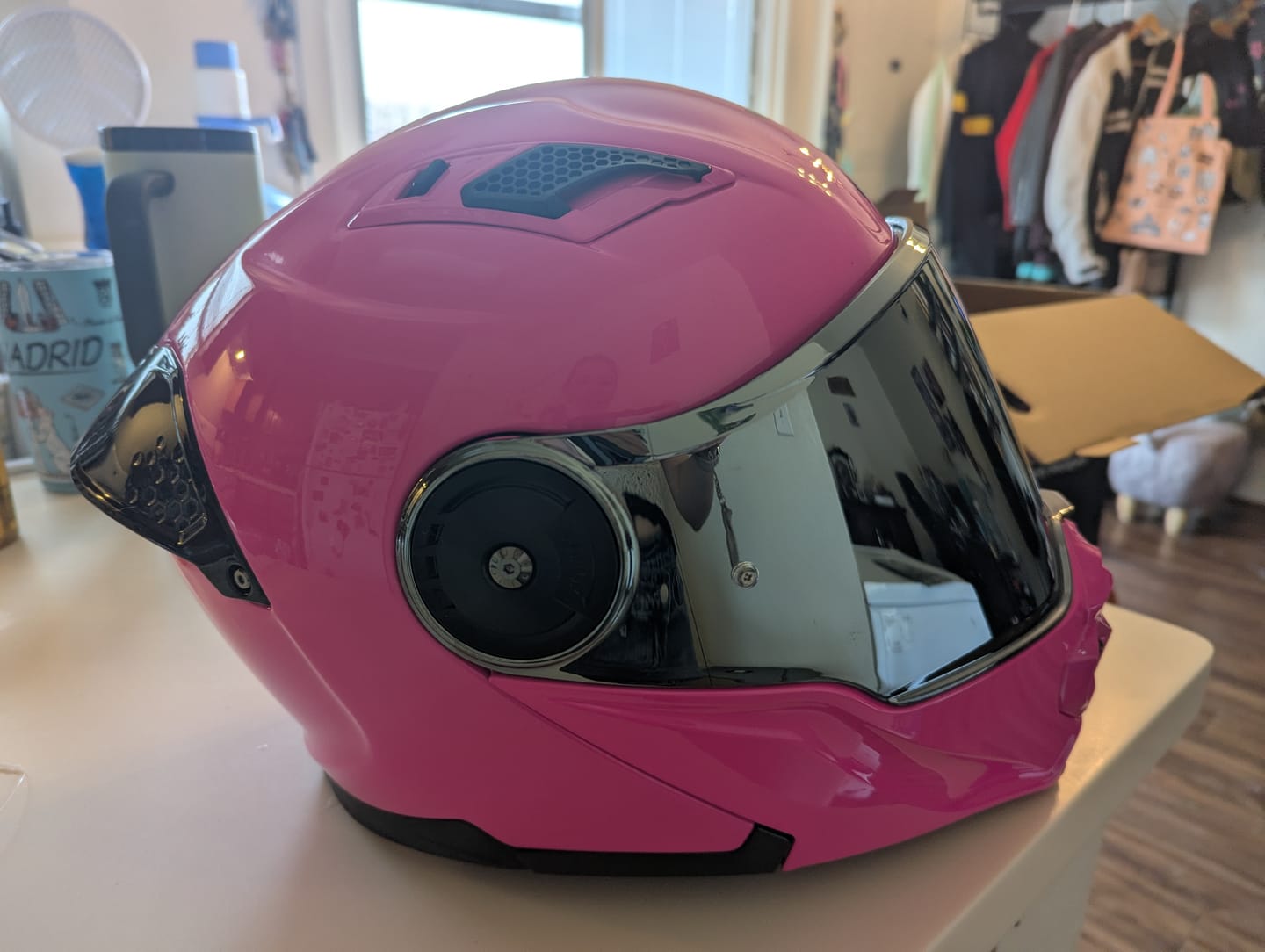 Customer photo review of D.O.T. & ECE Daytona C6- Hi-Gloss Pink