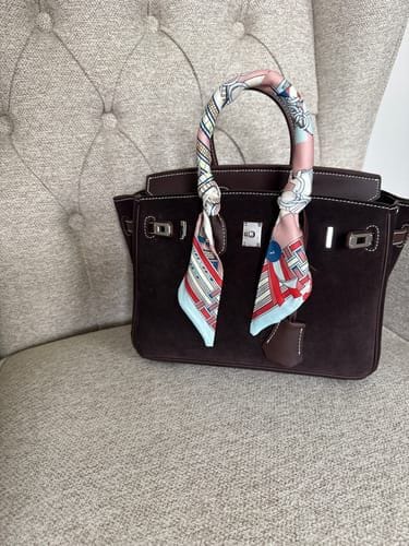 Customer photo review of CHLOE BAG - CHOCOLATE