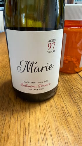 Customer photo review of Bellanima Prosecco Mini Bottles 187ml