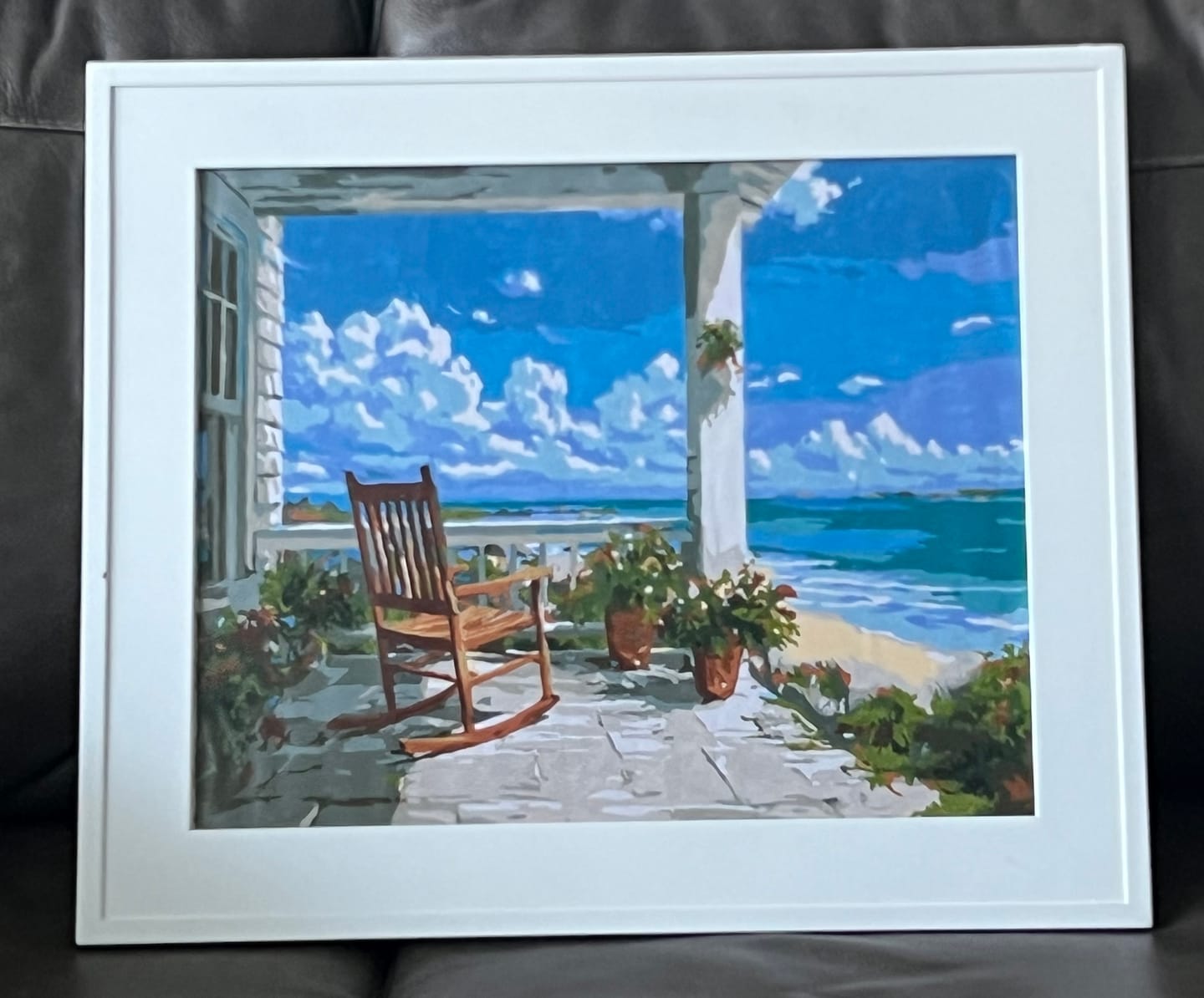 Customer photo review of Serenity | Paint by Number