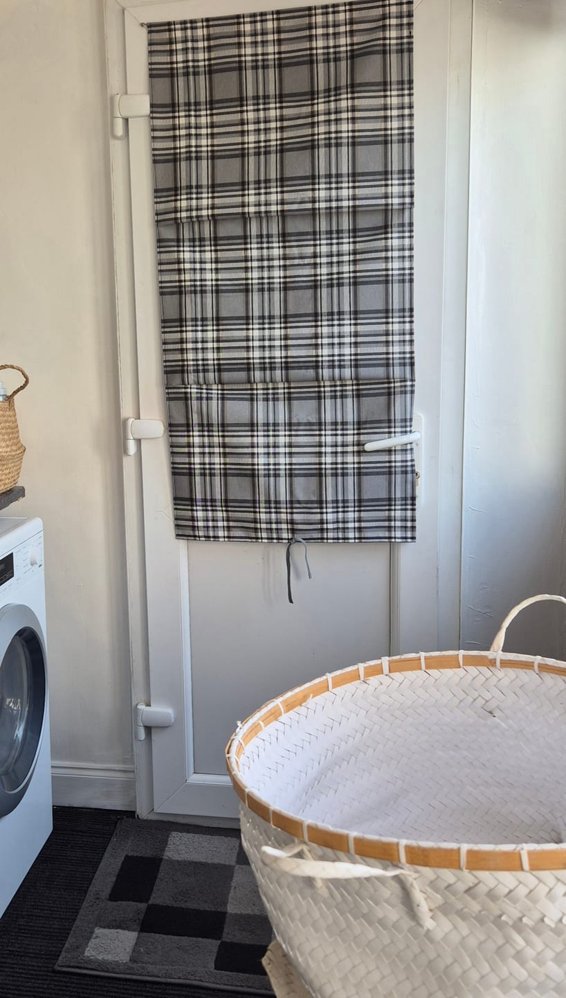 Customer photo review of Classic Check Water Resistant Fabric