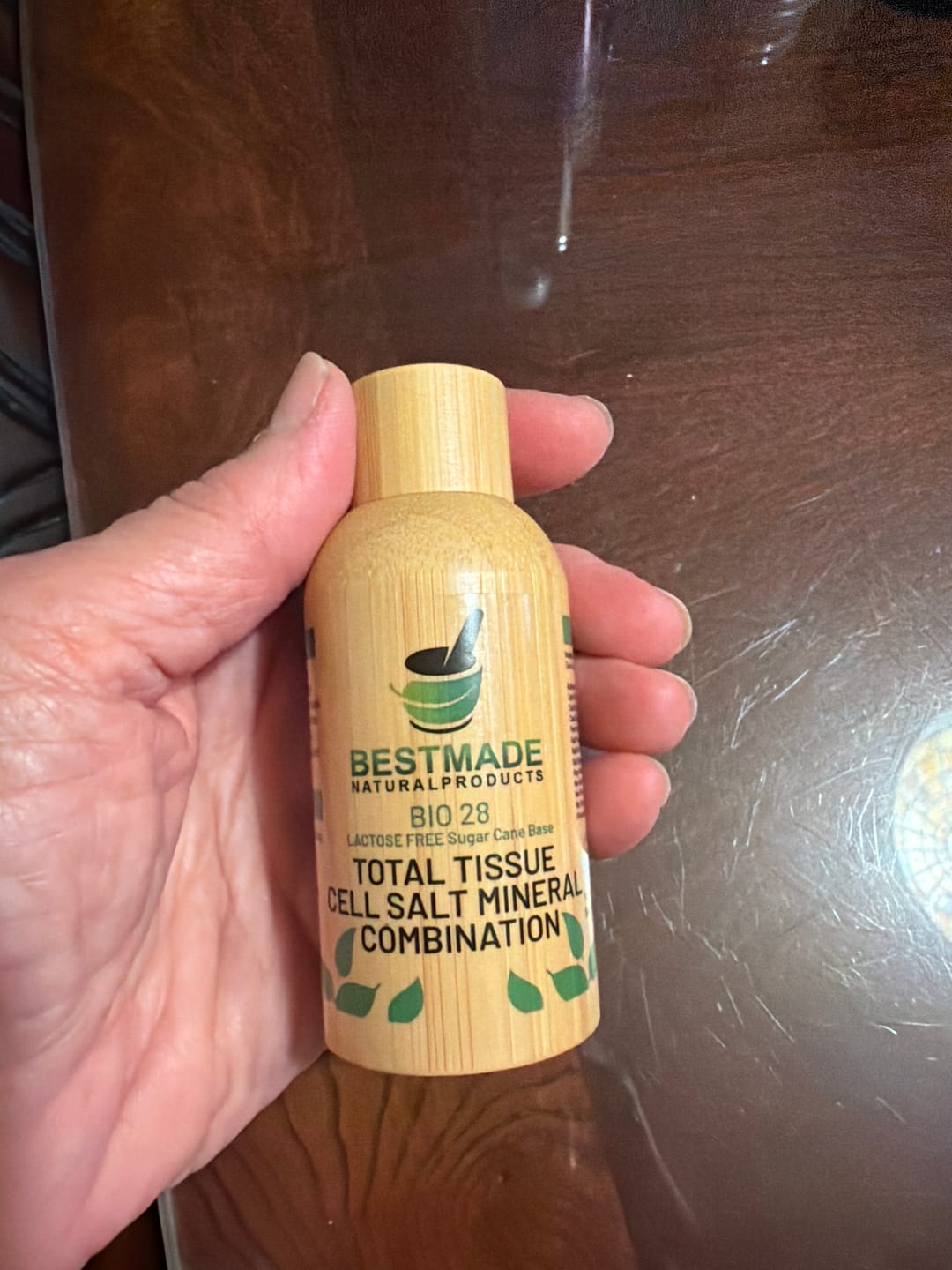 Customer photo review of Total Tissue Cell Salt Mineral Combination, BIO28 Lactose-Free - Helps Body Absorb Nutrients, Increases Energy Levels, Improves Sleep Patterns, and Restores Vitality | 350 Pellets