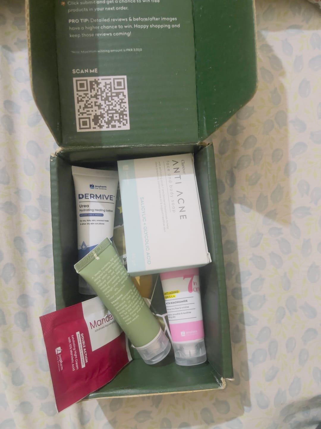 Customer photo review of Clarevo Anti Acne Soap