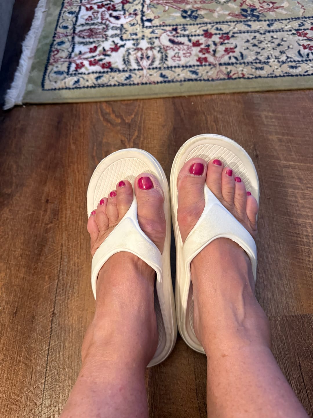 Customer photo review of Ergonomic Flip Flop with Arch Support