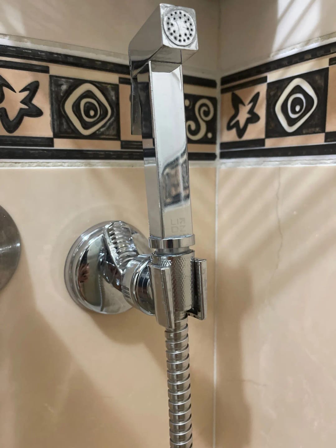 Customer photo review of Adjustable Suction Cup Shower Head Holder (No Drill)