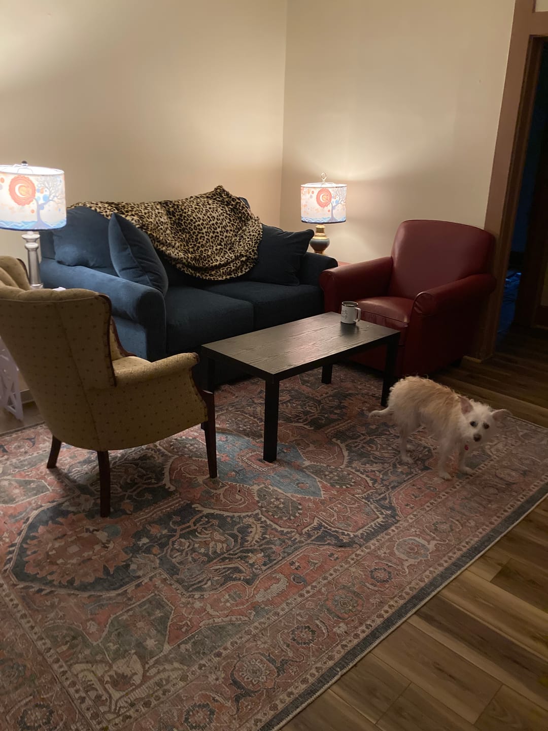 Customer photo review of Distressed Vintage Kendra Area in Multicolor Rug