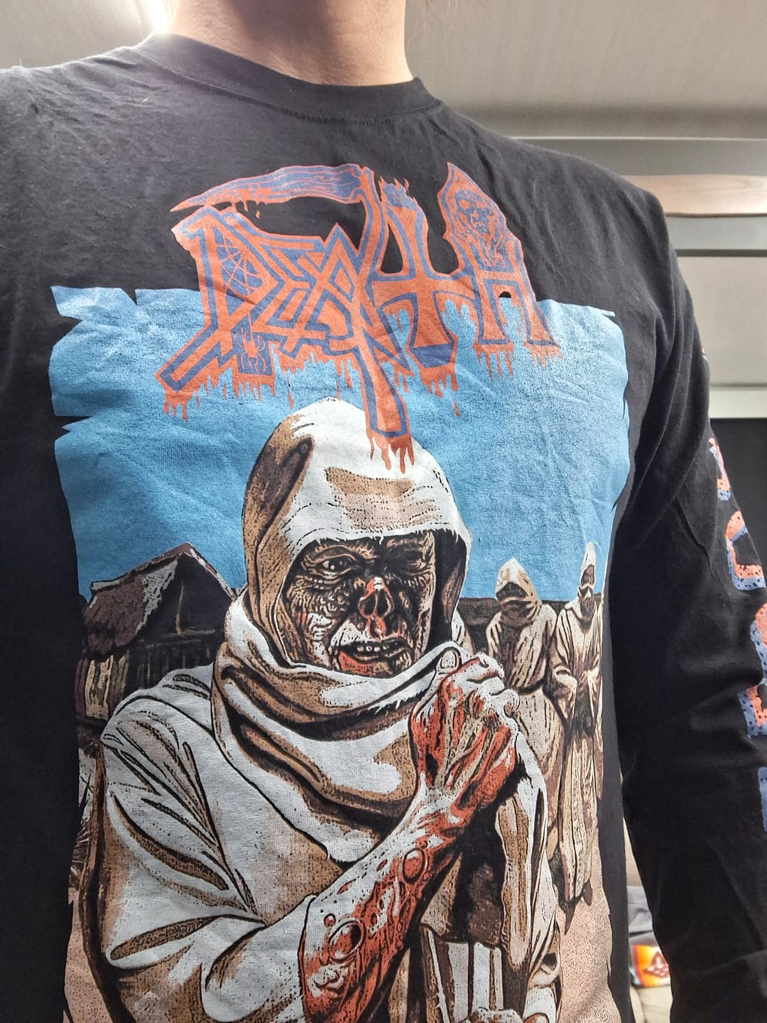 Customer photo review of Death - Leprosy - Longsleeve Shirt
